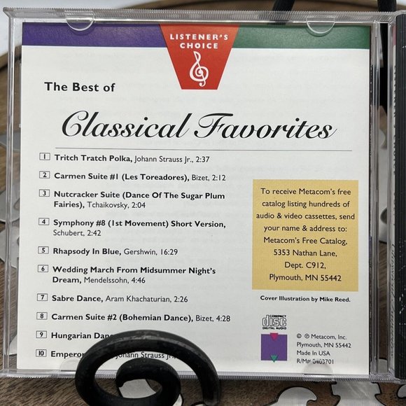 Listener's Choice - The Best of Classical Favorites Volume 1 - Music CD - - - - Picture 4 of 6